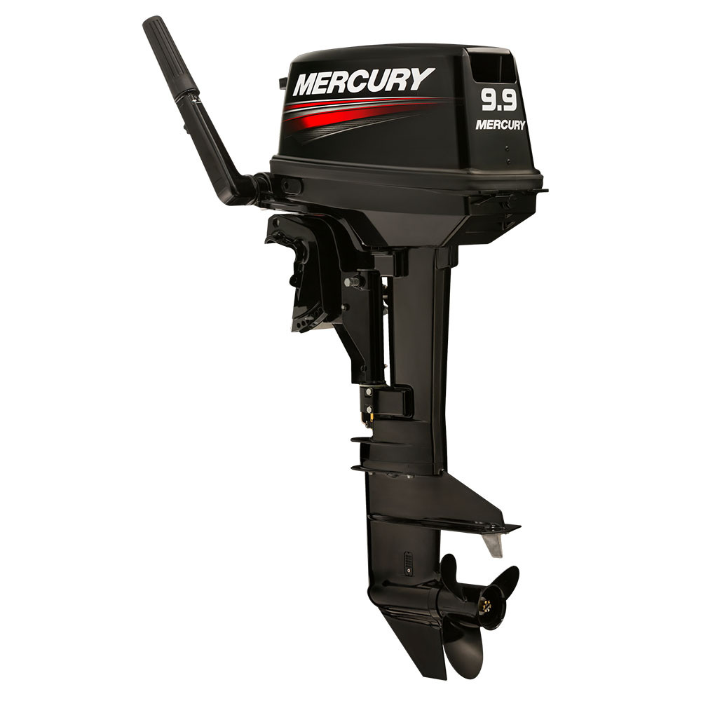 Motor fuera de borda Mercury 9.9HP 2 tiempos Mando popero pata corta